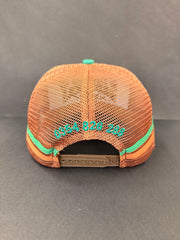 Drovers Saddlery Trucker Cap - Green & Brown