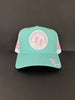 Drovers Saddlery Trucker Cap - Purple & Teal