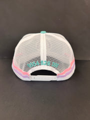 Drovers Saddlery Trucker Cap - Purple & Teal