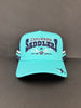 Drovers Saddlery Trucker Cap - Teal & Navy