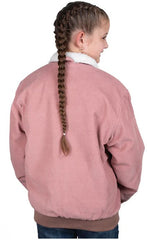 Just Country Junior Diamantina Sherpa Dusty Pink Jacket