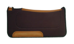 Diamond Wool Contoured 1/2'' Square Ranch Pad