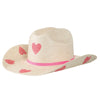 Sunbody kids Cattleman Palm Leaf- Pink Hearts