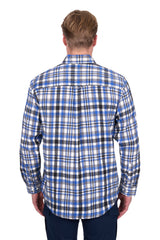 Hard Slog Men's Gael Thermal Blue & Black Shirt