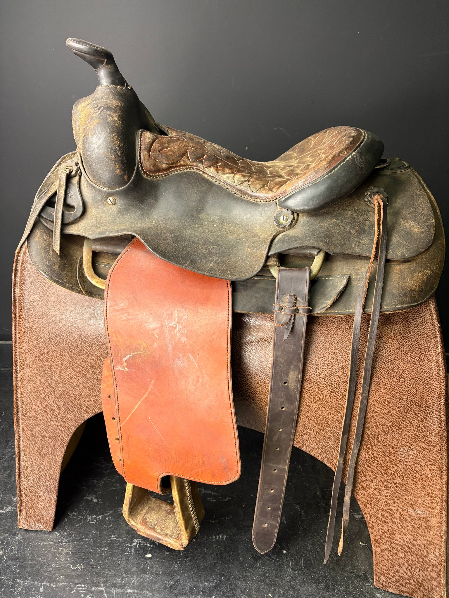 Marshall Maker Western Saddle 15.5" - ID:2221C