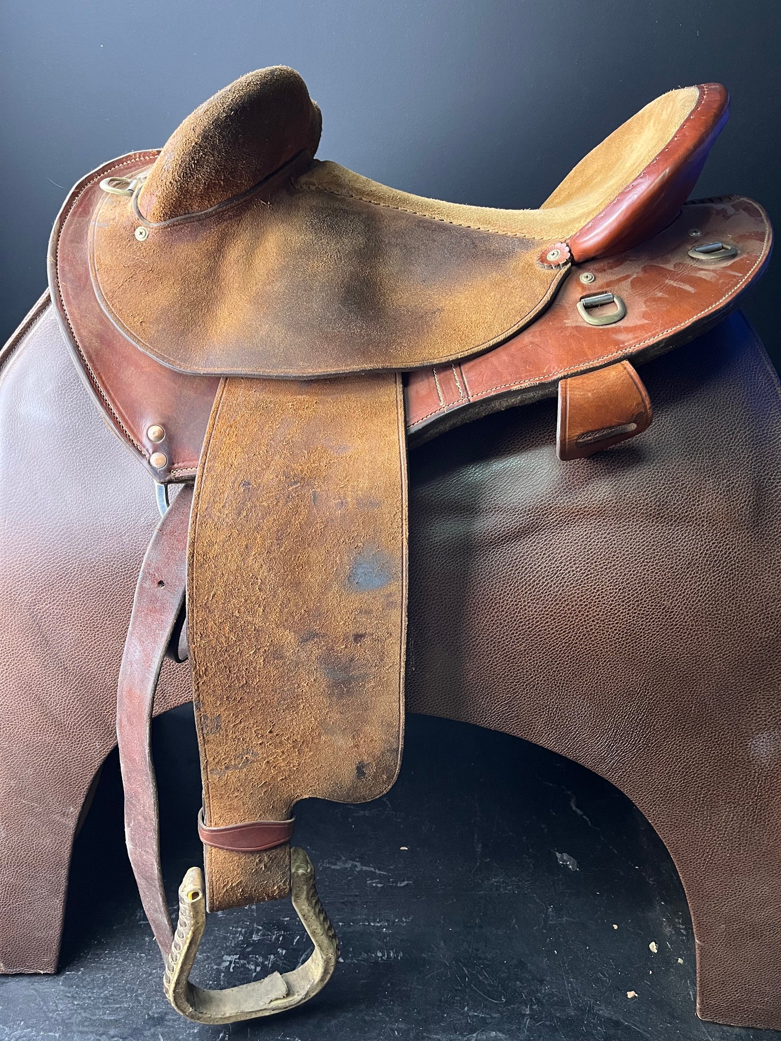 Murray Davidson Halfbreed Saddle 13.5" ID:2070C