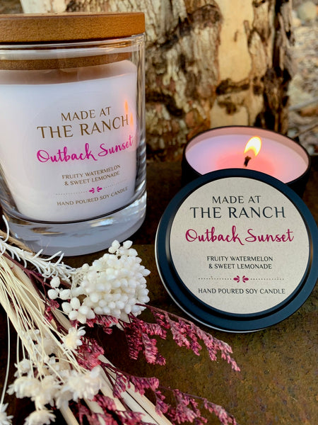 Made At The Ranch Candle- Outback Sunset