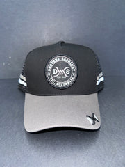 Drovers Saddlery Trucker Cap - Black/Grey