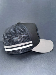 Drovers Saddlery Trucker Cap - Black/Grey