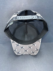 Drovers Saddlery Trucker Cap - Black/Grey