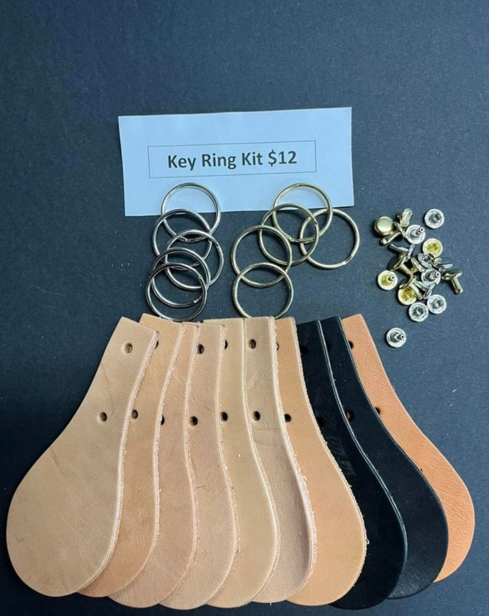 Drovers Saddlery Made Key Ring Kit