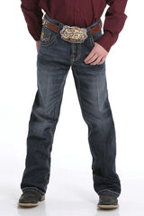 Cinch Boy’s Jeans ‘White Label’ Relaxed Fit Arenaflex Denim