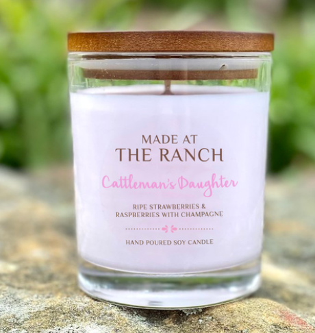 Made At The Ranch Candles- Cattlemans Daughter