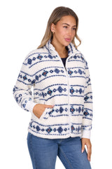 Pure Western Women's Sharna Fleece Ivory Jacket