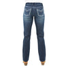 Pure Western Womens Geraldine Straight Leg Jean-Midnight