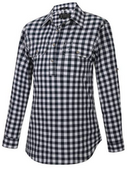 Pilbara Women's Closed Front Ultra-Fine Cotton Shirt