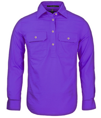 Pilbara Women's Closed Front L/S Shirt