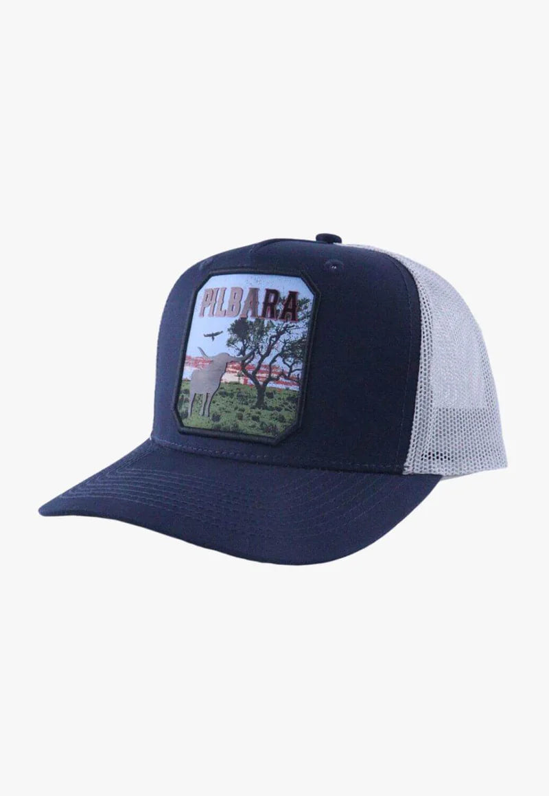 Pilbara Outback Cap- Navy