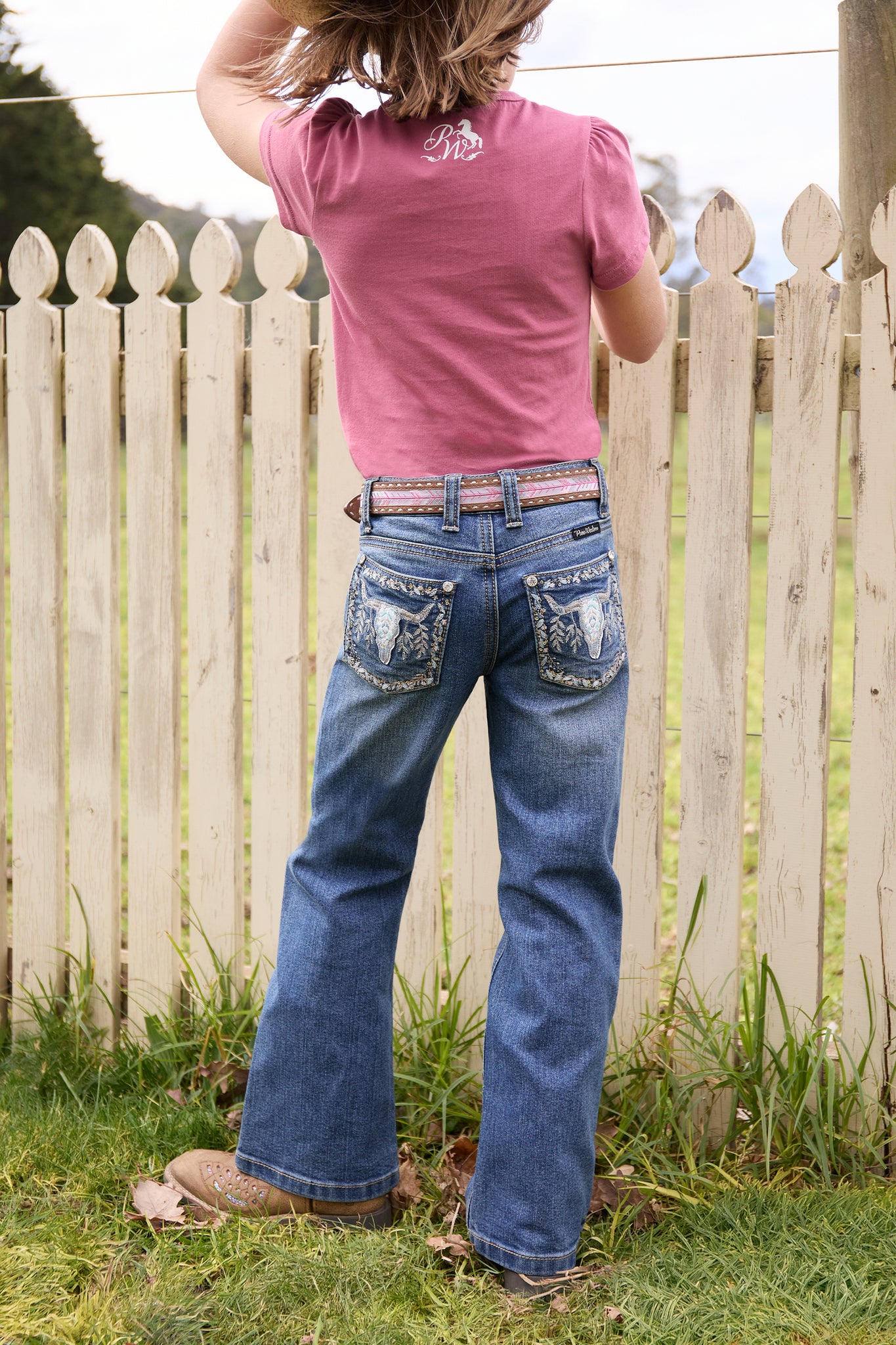 Pure Western Girls Arianna Straight Jean