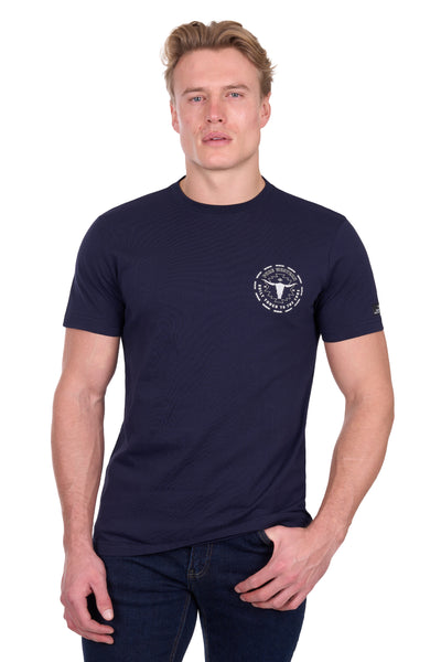 Pure Western Men's Oscar Navy Tee