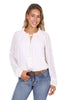 Pure Western Women's Pepper White Blouse
