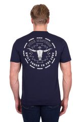 Pure Western Men's Oscar Navy Tee