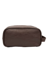 Ritemate Pilbara Leather Toiletry Bag