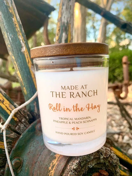 Made At The Ranch Candle- Roll In The Hay