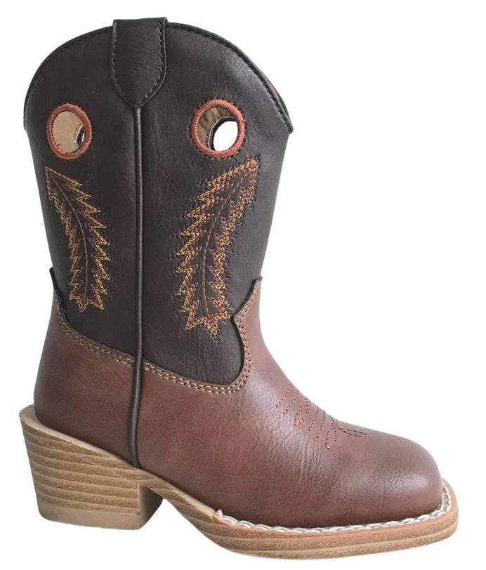 Roper Toddler Walker Brown & Chocolate Boots