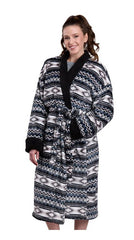 Roper Women's Fleece Aztec Robe