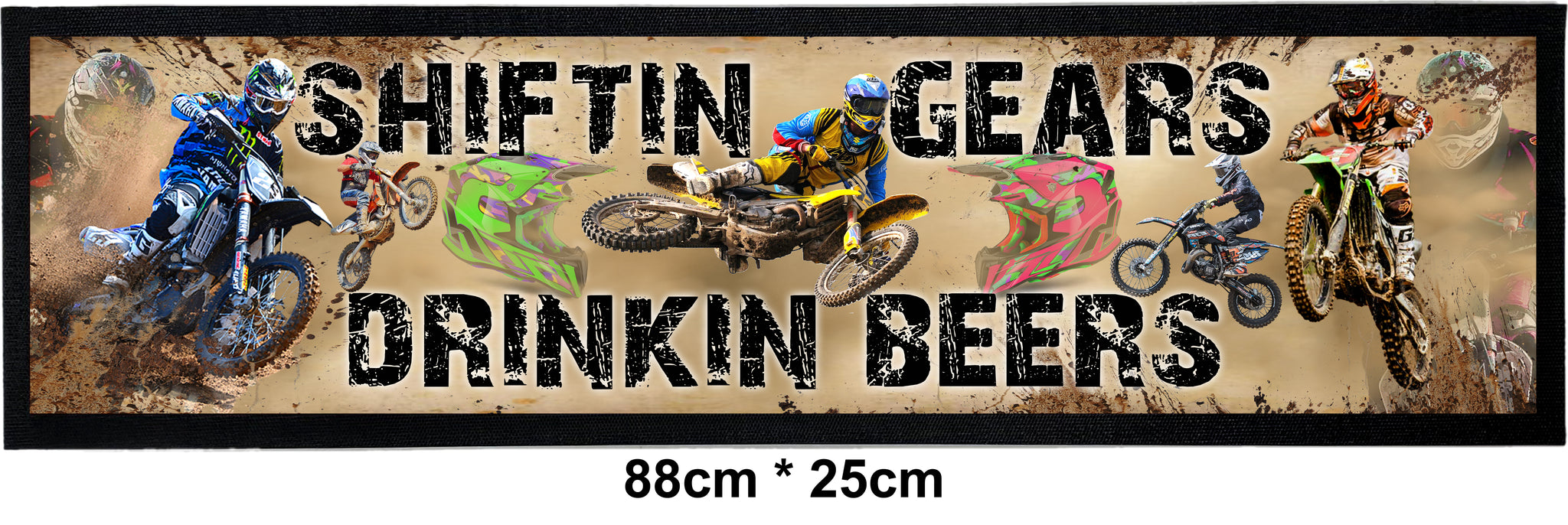 Bar Mat - Shiftin Gears