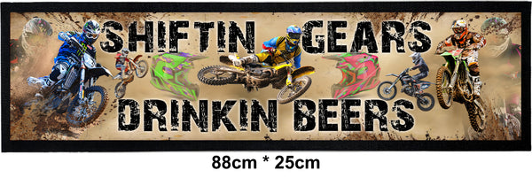 Bar Mat - Shiftin Gears