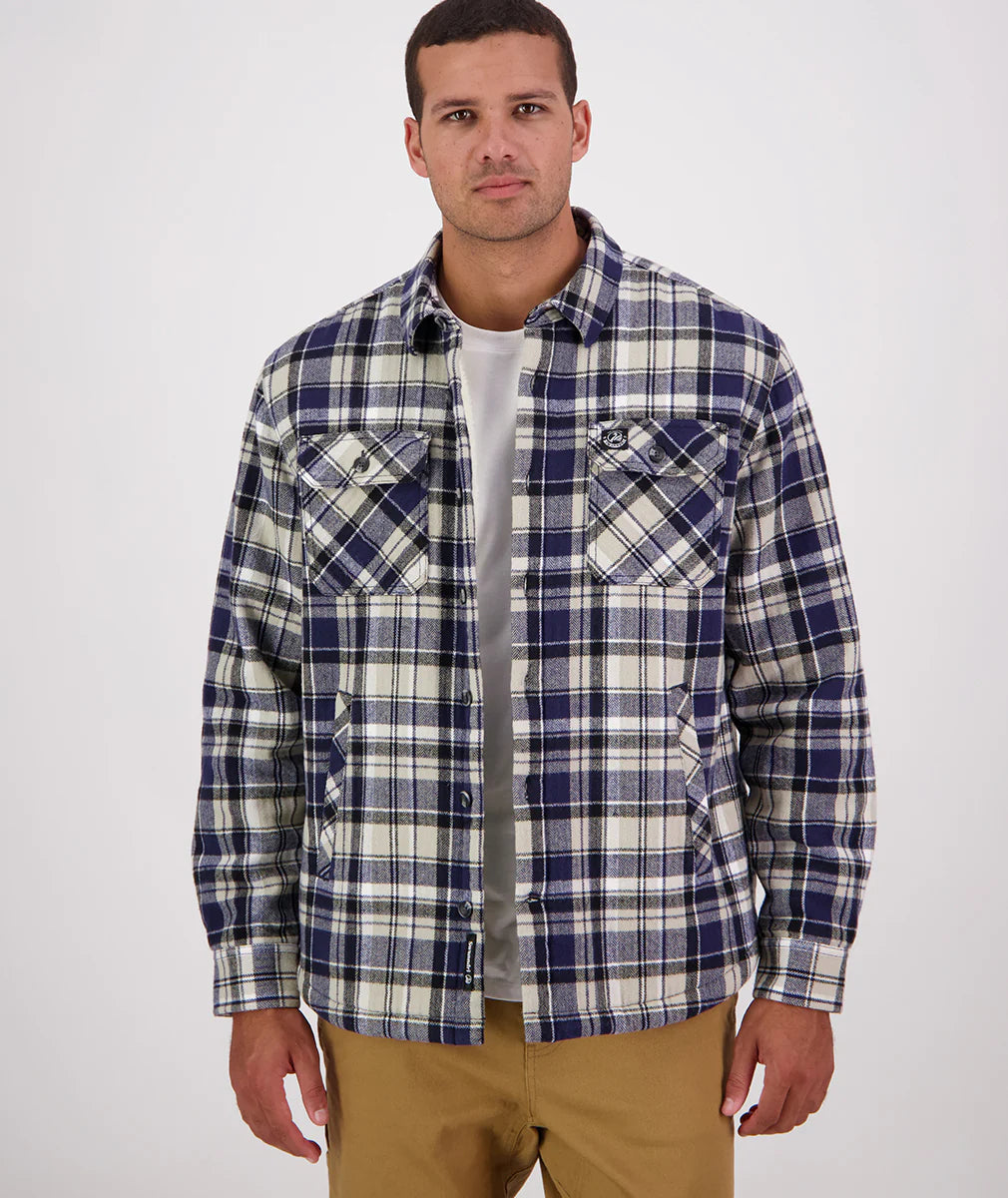 Swanndri Men's Morven Sherpa Long Sleeve Shirt