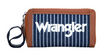 Wrangler Canvas Iconic Logo Wallet - Navy/White