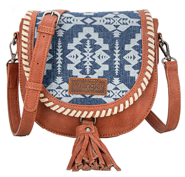 Wrangler Dakota Saddle Bag- Tan