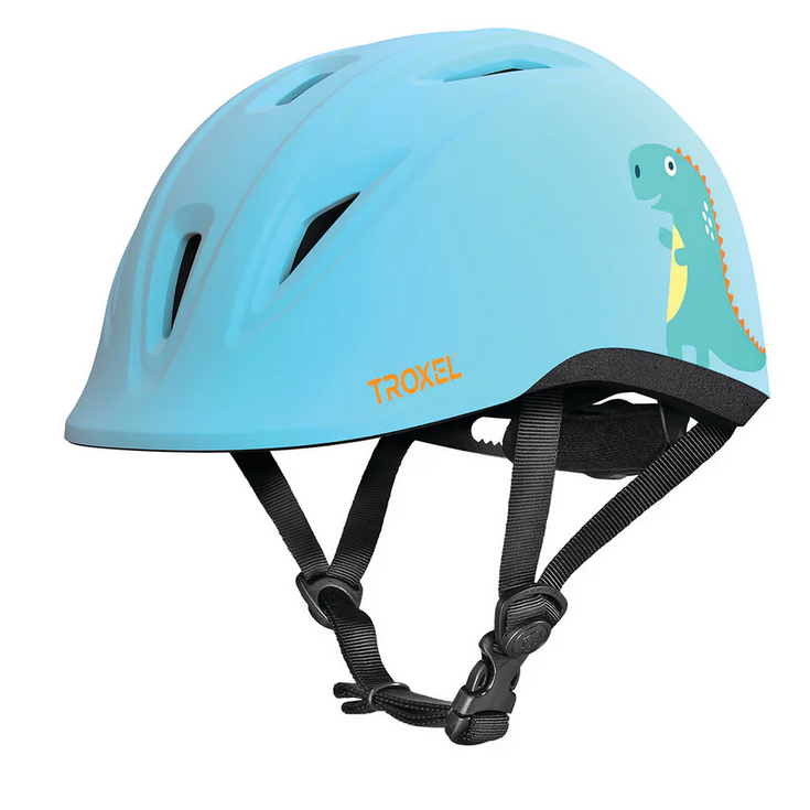 Troxel Helmet Youngster Blue Dino