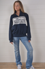 Bullrush Women's Zip Sweat- Navy