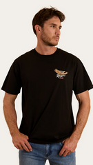 Ringers Western Eureka Mens Loose Fit T-Shirt - Black
