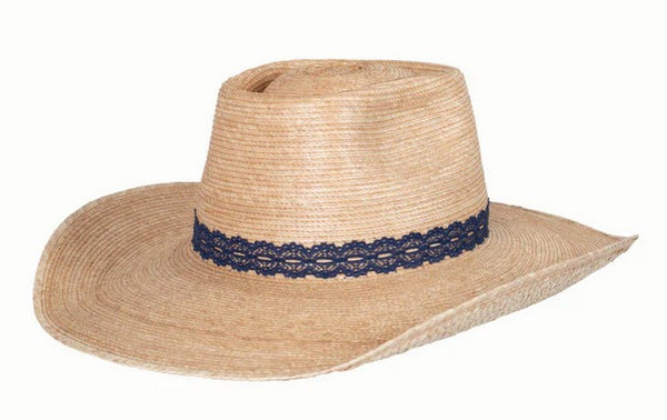 Sunbody Reata 3 Oak Navy Lace Hat
