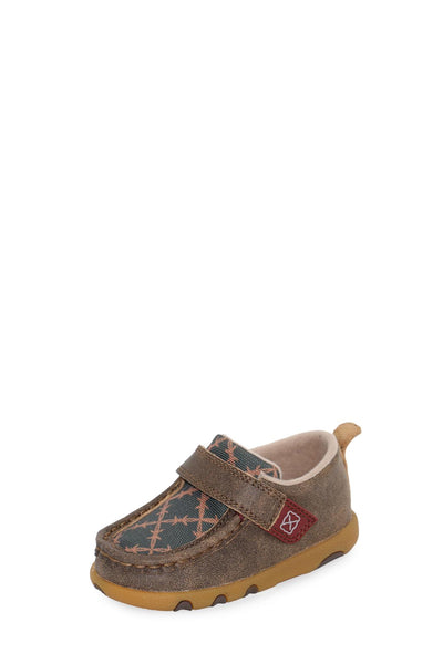 Twisted X Infants Canvas Barb Casual Moc