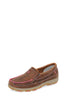 Twisted X Ladies Pink Cell Stretch Slip On - Brown/Pink