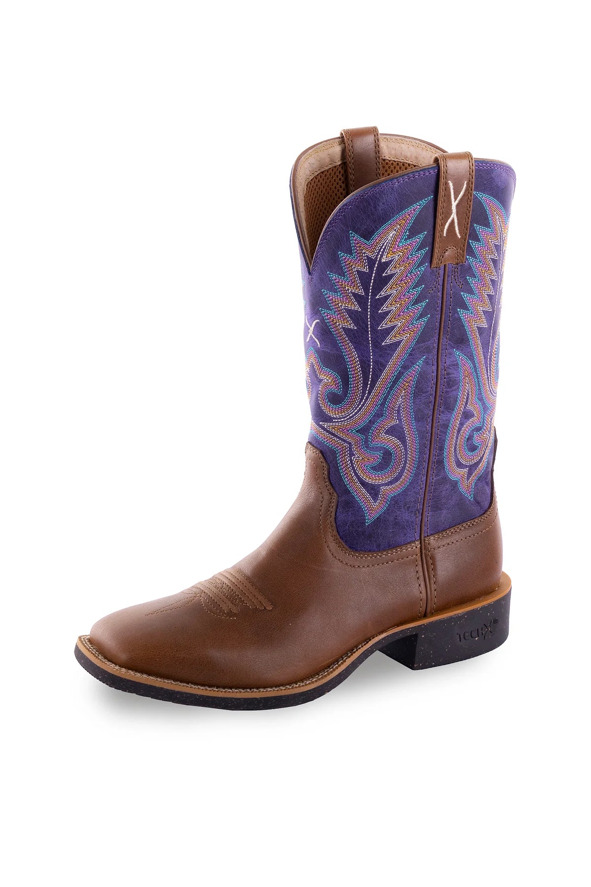 Twisted X Ladies 11” Tech X2 Boot - Ginger/Vintage Violet