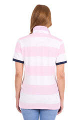 Thomas Cook Women's Tessa Polo - Pink/White/Navy