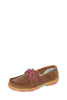 Twisted X Women's Pink Ribbon Cellstretch Elastic Tie Moc