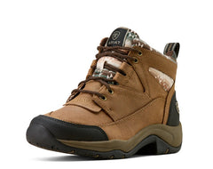 Ariat Terrain Boot Dark Tan/Natural Southwest Print