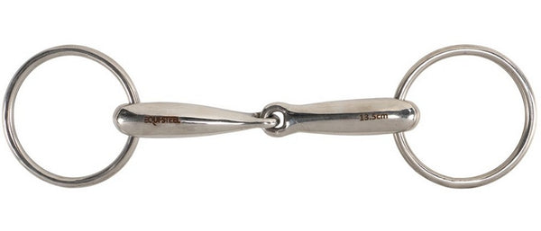 Equi-Steel Thick Hollow Loose Ring Snaffle