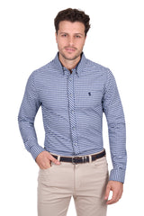 Thomas Cook Anthony Navy & White Shirt