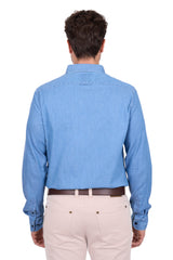 Thomas Cook Men's Jeremy Tailored Blue Shirt