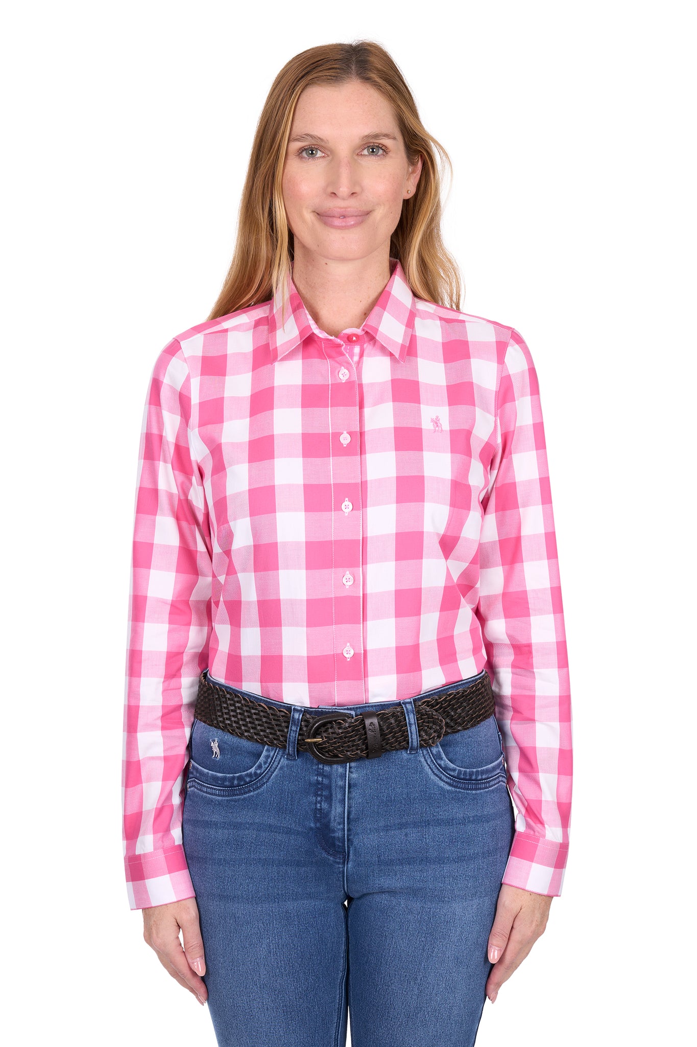 Thomas Cook Women's Tamara Pink & White Shirt