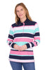 Thomas Cook Women's Vivian Navy & Pink Rugby